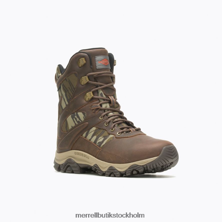 män Merrell kola/ek moab 2 timber 8\'\' termo vattentät skor DP80HP657