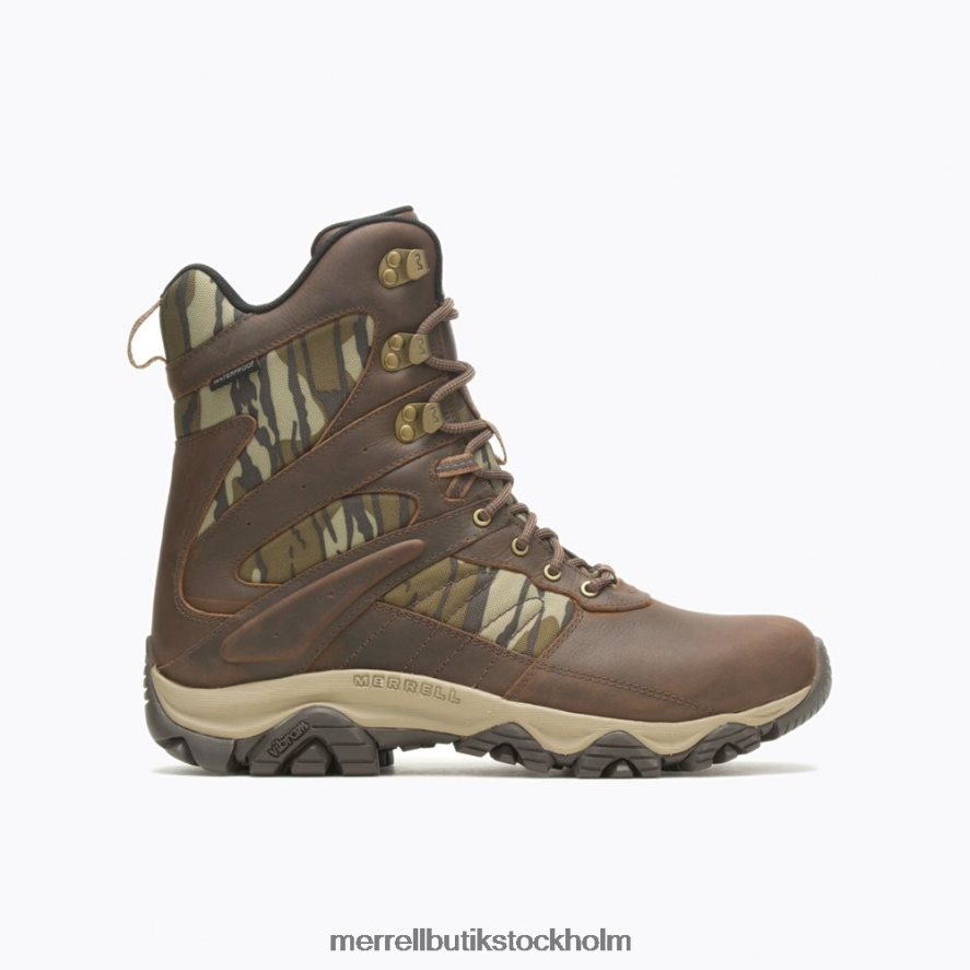män Merrell kola/ek moab 2 timber 8\'\' vattentät skor DP80HP636