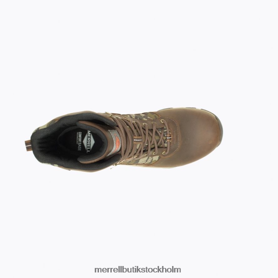 män Merrell kola/ek moab 2 timber 8\'\' vattentät skor DP80HP636