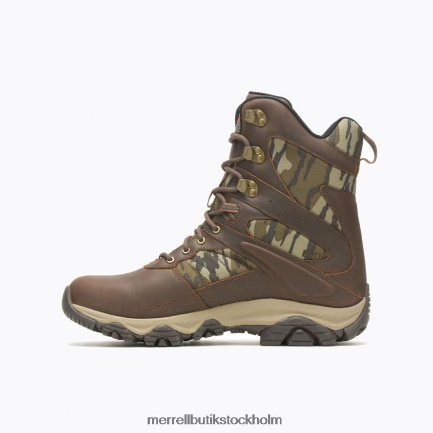 män Merrell kola/ek moab 2 timber 8\'\' vattentät skor DP80HP636