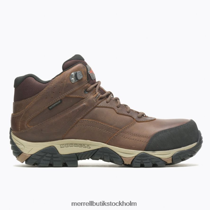 män Merrell kola moab adventure mid vattentät kolfiber bred bredd skor DP80HP494
