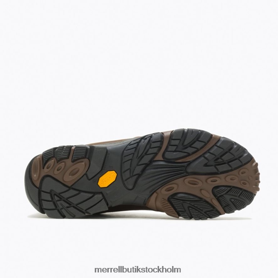 män Merrell mörk jord moab adventure mid vattentät bred bredd skor DP80HP326