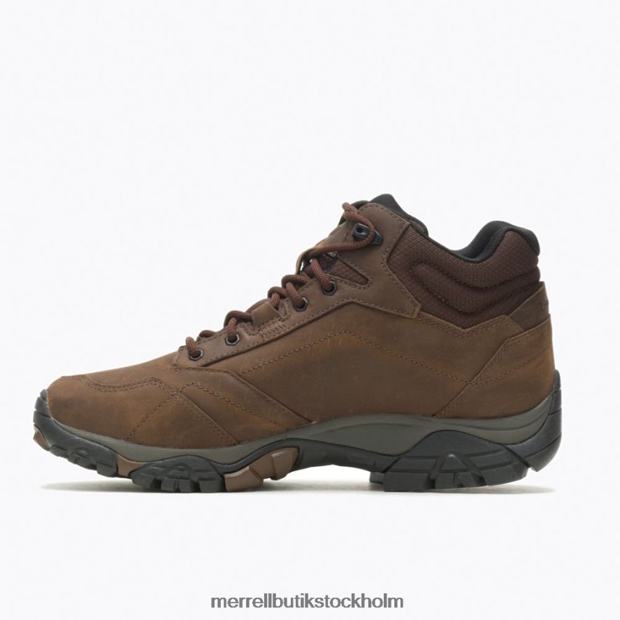 män Merrell mörk jord moab adventure mid vattentät bred bredd skor DP80HP326