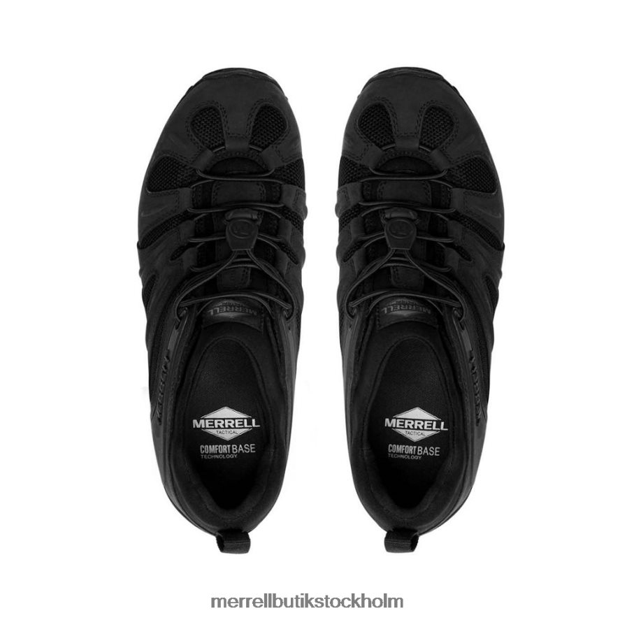 män Merrell svart cham 8 stretch taktisk skor DP80HP479
