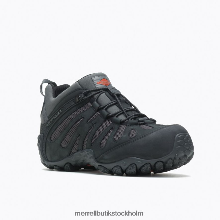 män Merrell svart chameleon flux stretch kolfiber skor DP80HP679