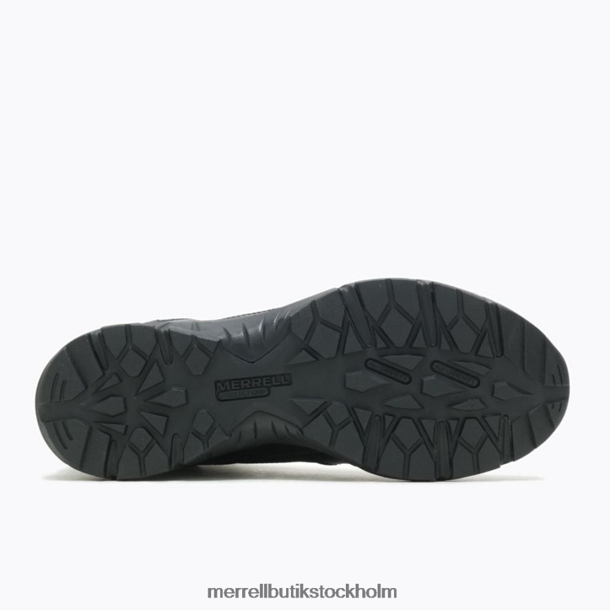 män Merrell svart fullbench taktisk medelvattentät skor DP80HP531