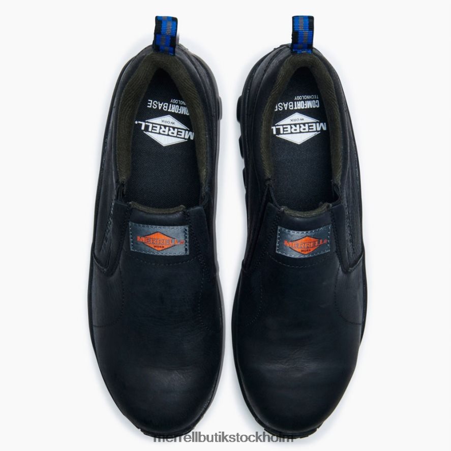 män Merrell svart jungle moc läder comp toe arbetssko skor DP80HP345