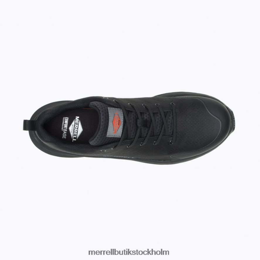 män Merrell svart moab flight kolfiber bred bredd skor DP80HP439