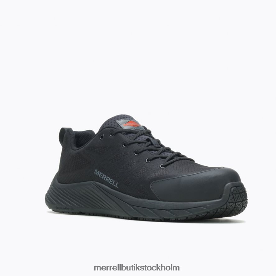 män Merrell svart moab flight kolfiber bred bredd skor DP80HP439