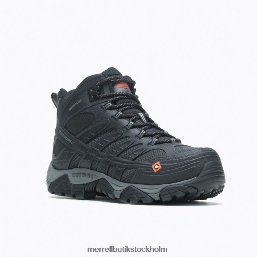 män Merrell svart moab hastighet mellan vattentät kolfiber bred bredd skor DP80HP342