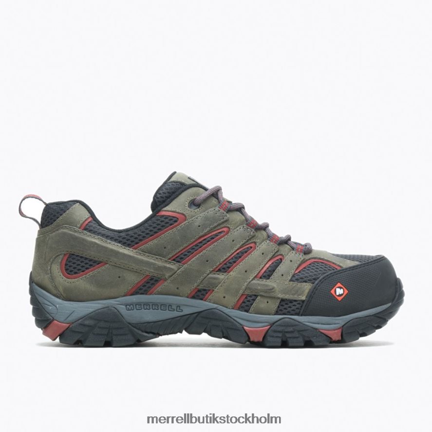 män Merrell tenn moab vertex vent komp tå arbetssko skor DP80HP370