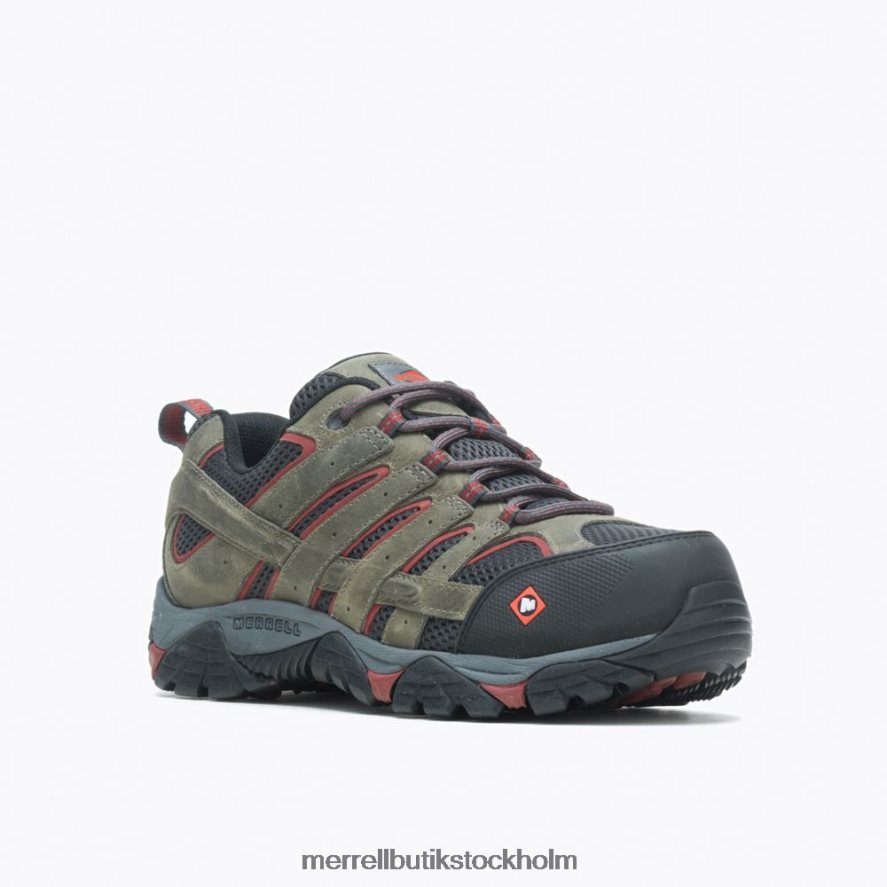 män Merrell tenn moab vertex vent komp tå arbetssko skor DP80HP370