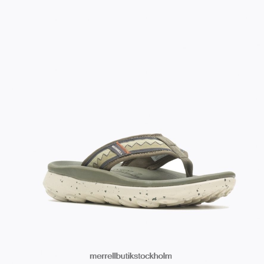 män Merrell oliv hut ultra flip skor DP80HP119