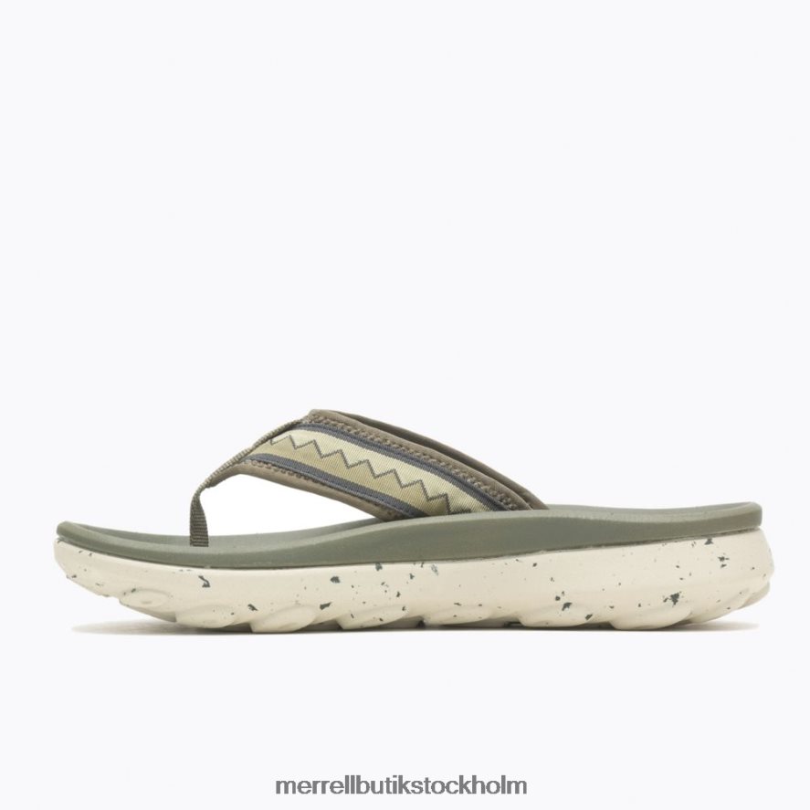 män Merrell oliv hut ultra flip skor DP80HP119