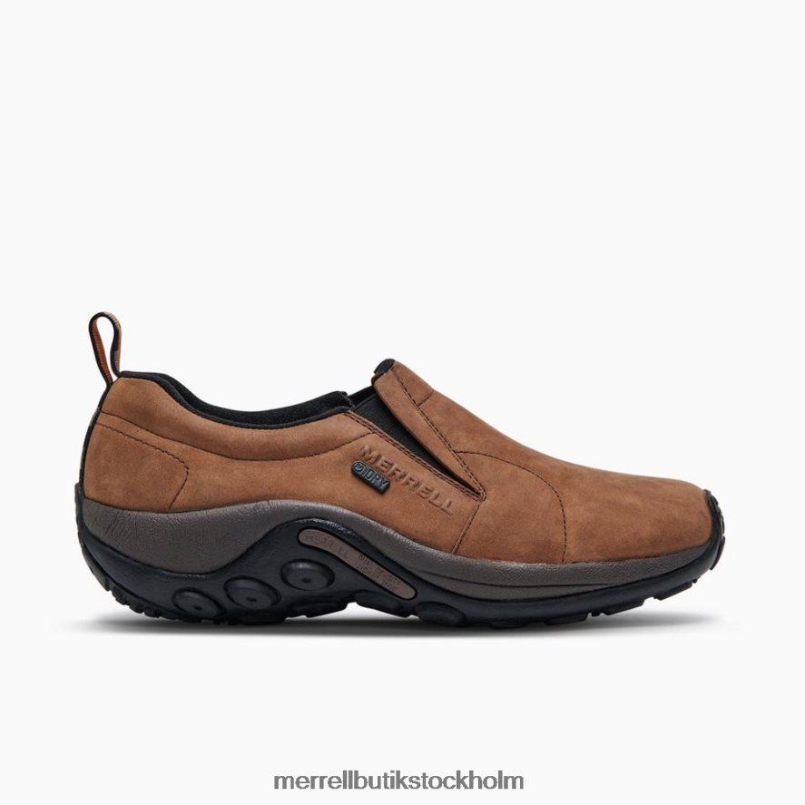 män Merrell brun jungle moc nubuck vattentät bred bredd skor DP80HP246