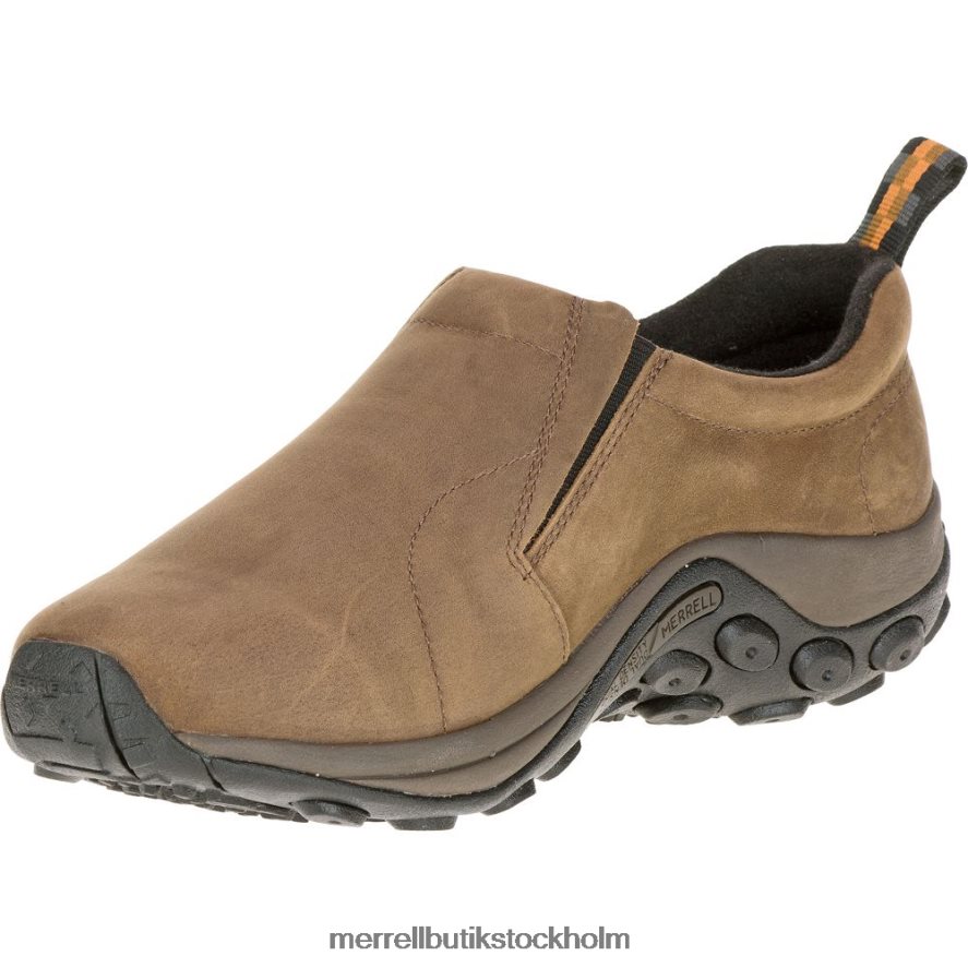 män Merrell brun nubuck jungle moc nubuck bred bredd skor DP80HP307