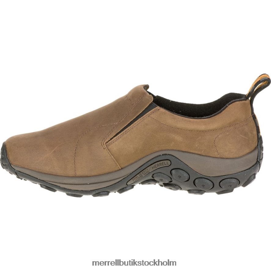 män Merrell brun nubuck jungle moc nubuck bred bredd skor DP80HP307