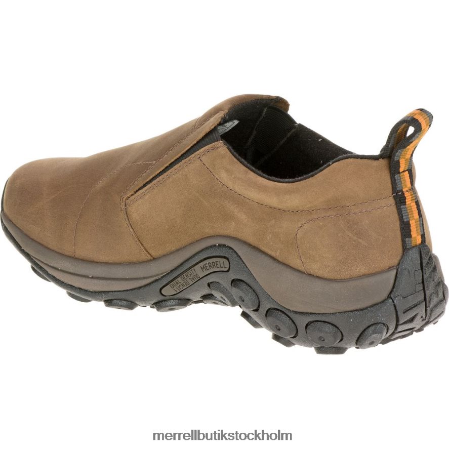 män Merrell brun nubuck jungle moc nubuck bred bredd skor DP80HP307