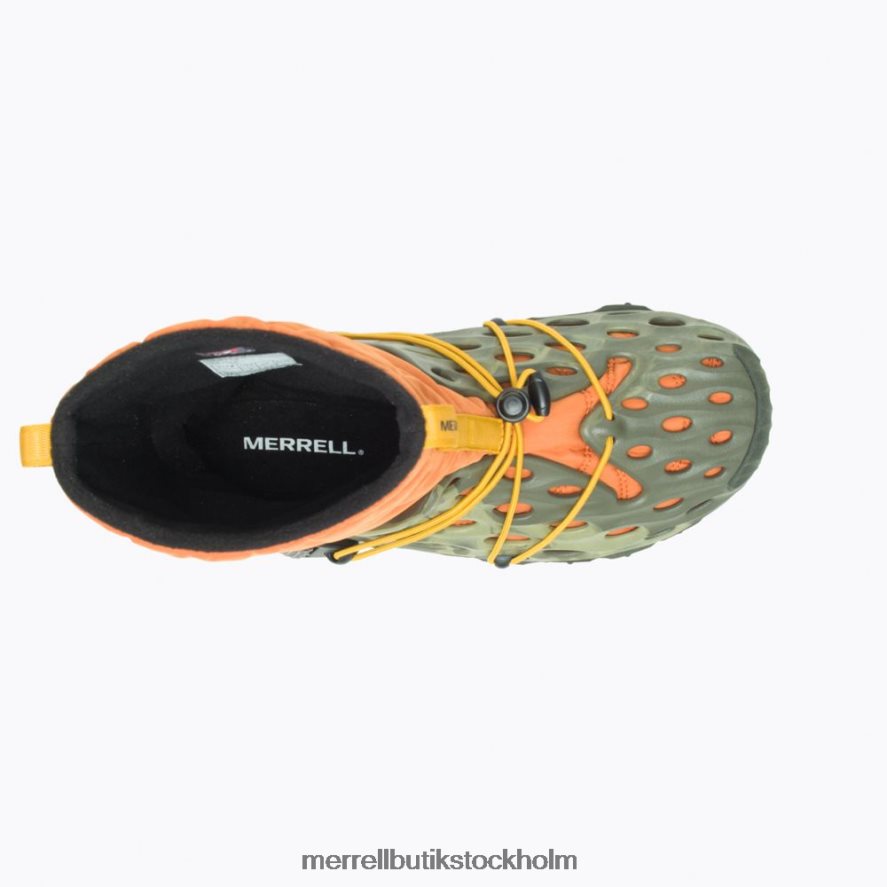män Merrell oliv hydro moc vid puff mitten av 1trl skor DP80HP632