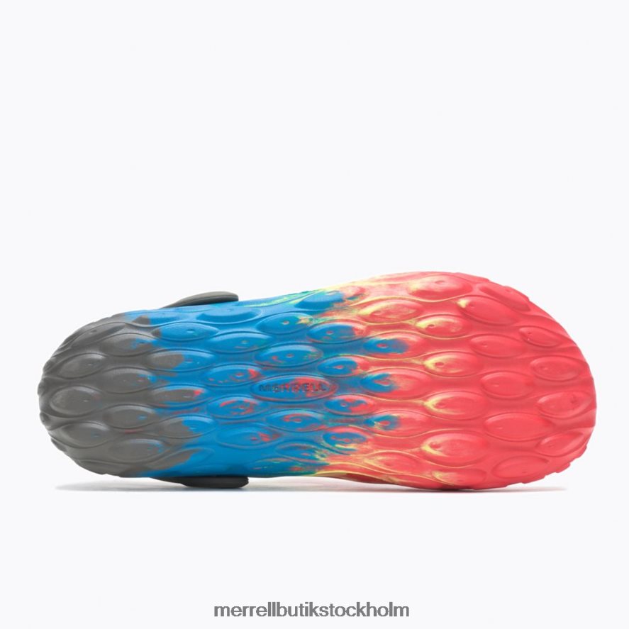 män Merrell röd/blå/hög vis hydro moc skor DP80HP102