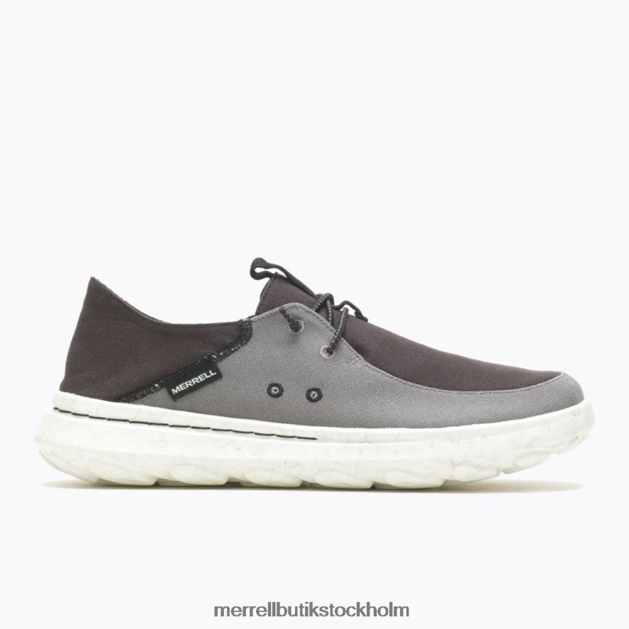 män Merrell svart/kol hut moc 2 canvas skor DP80HP773