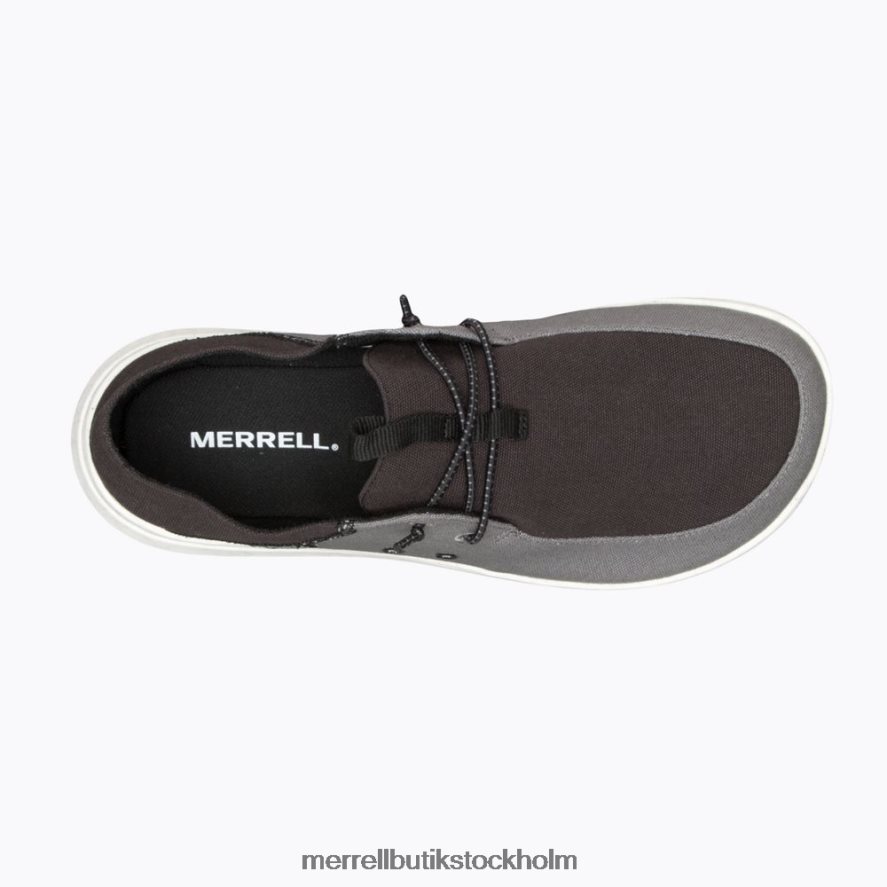 män Merrell svart/kol hut moc 2 canvas skor DP80HP773