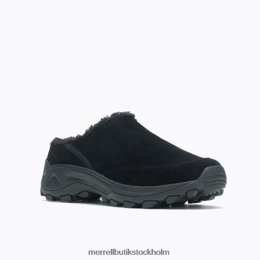 män Merrell svart vinterrutschbana bred bredd skor DP80HP444