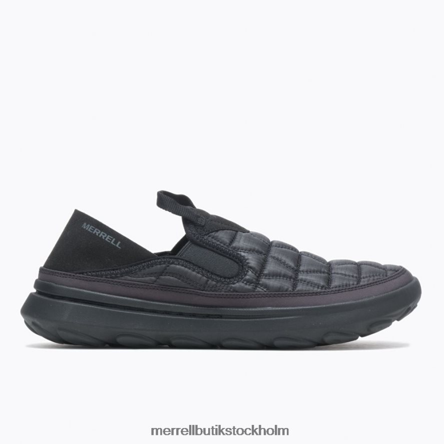 män Merrell trippelsvart hut moc 2 skor DP80HP62