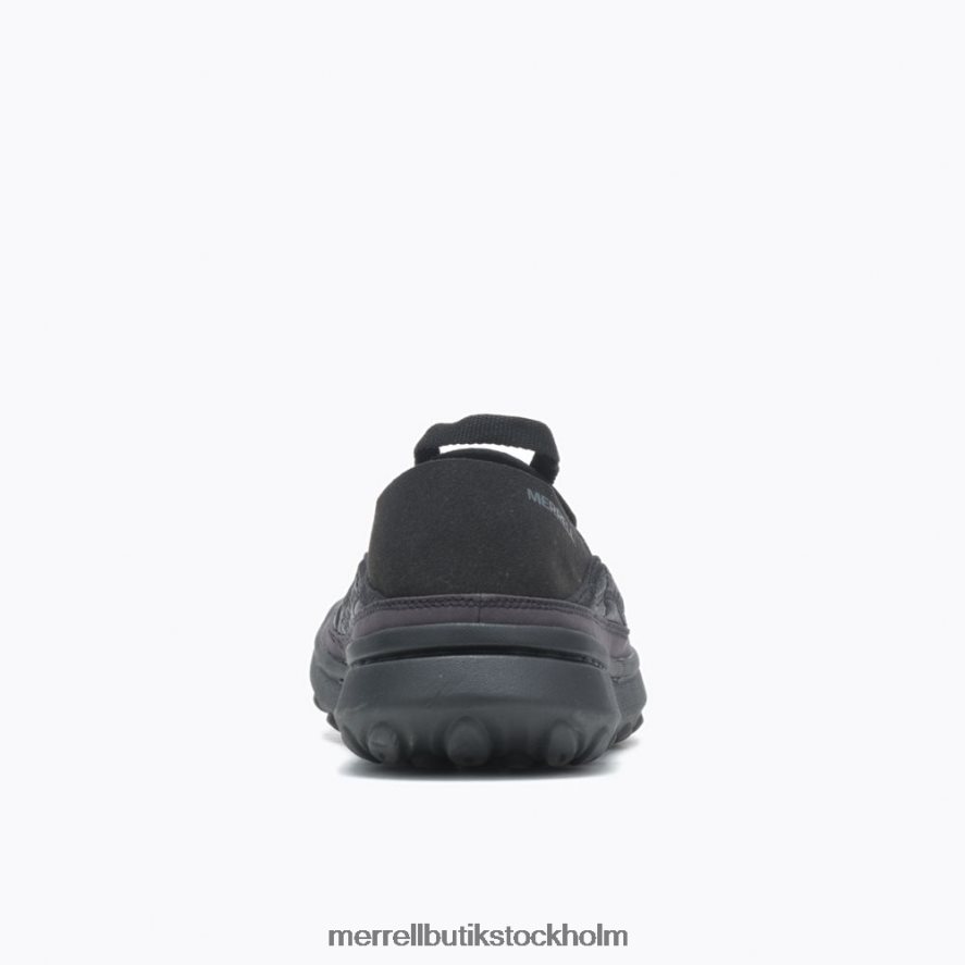 män Merrell trippelsvart hut moc 2 skor DP80HP62