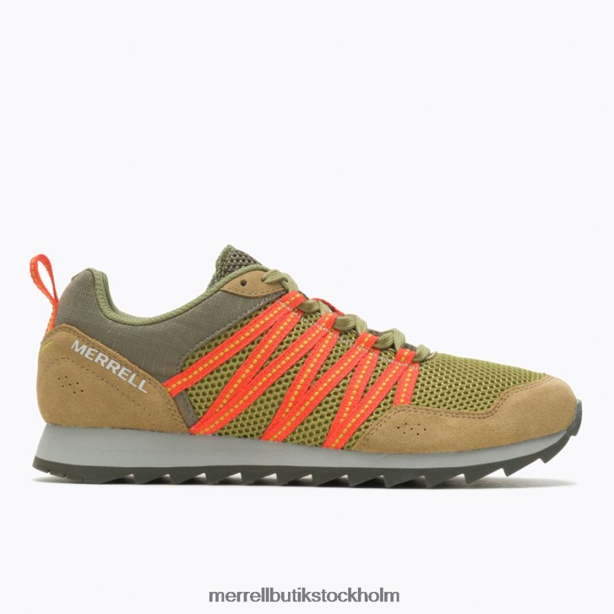 män Merrell oliv alpin sneaker sport skor DP80HP93