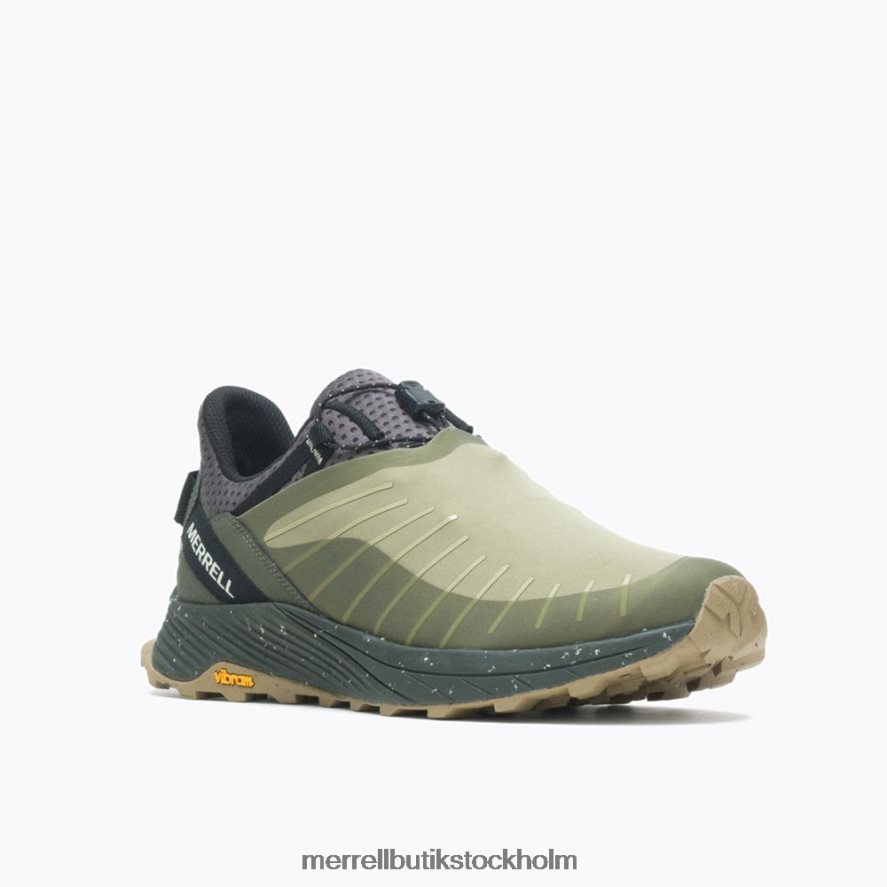 män Merrell oliv gå ombord spetssköld sneaker skor DP80HP49