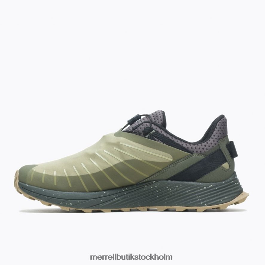 män Merrell oliv gå ombord spetssköld sneaker skor DP80HP49