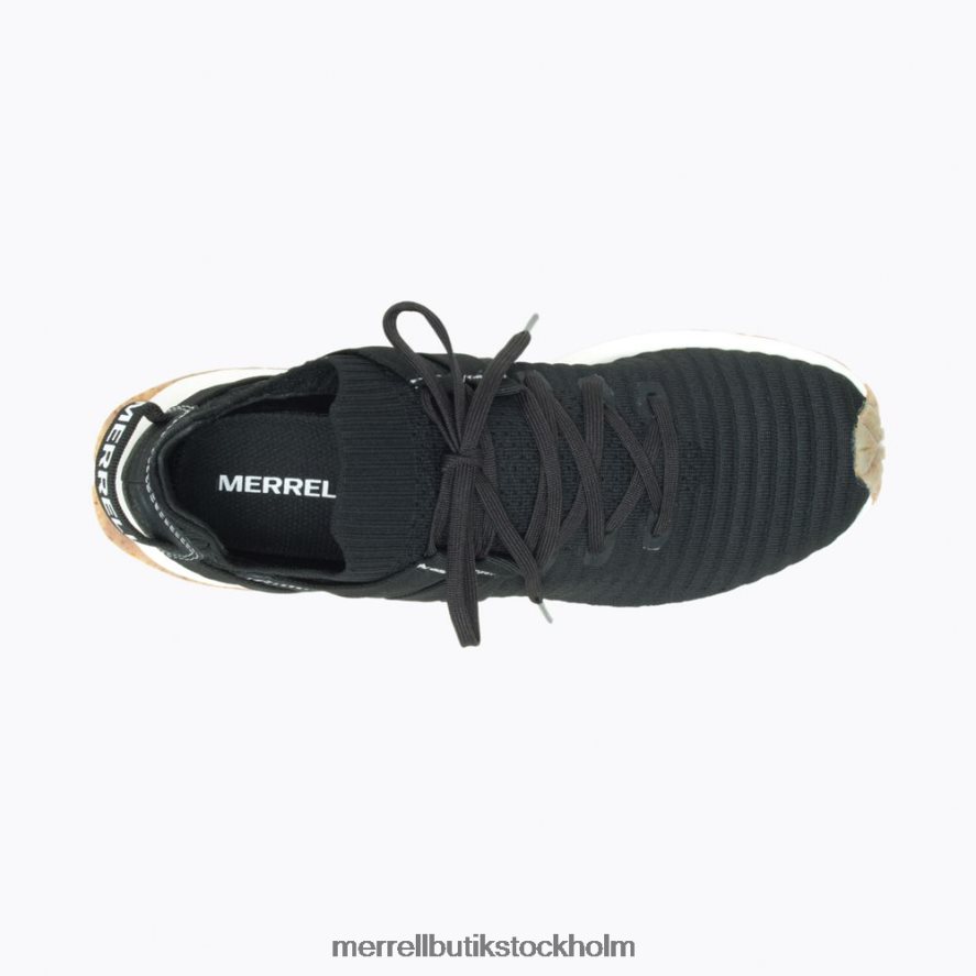 män Merrell svart vit gå ombord spets sneaker eco dye skor DP80HP505