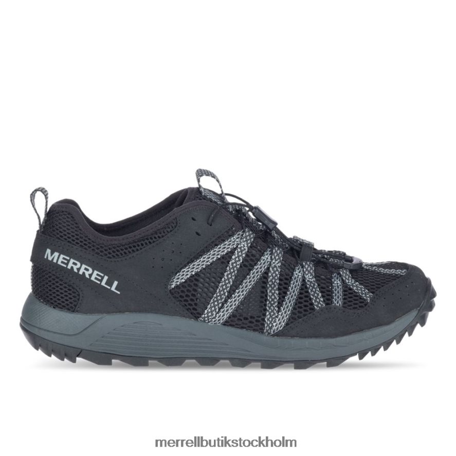 män Merrell svart wildwood aerosport skor DP80HP699