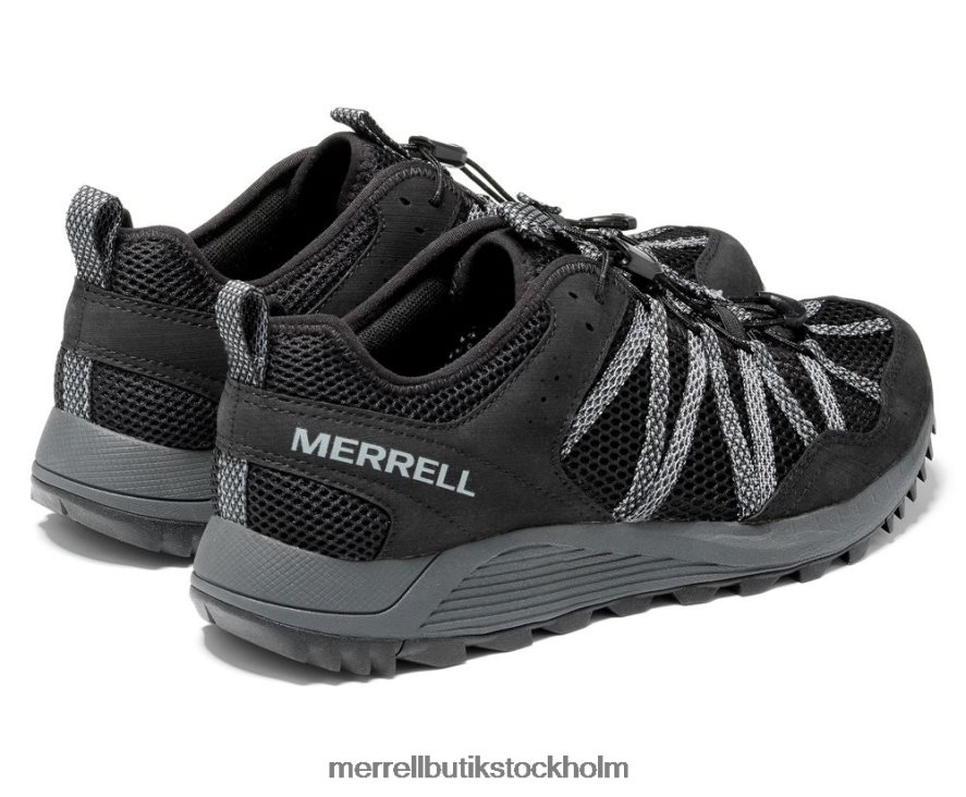 män Merrell svart wildwood aerosport skor DP80HP699