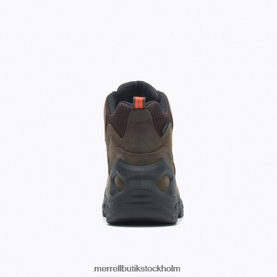 män Merrell espresso strongfield läder 6\'\' vattentät komp tå arbetsstövel skor DP80HP716