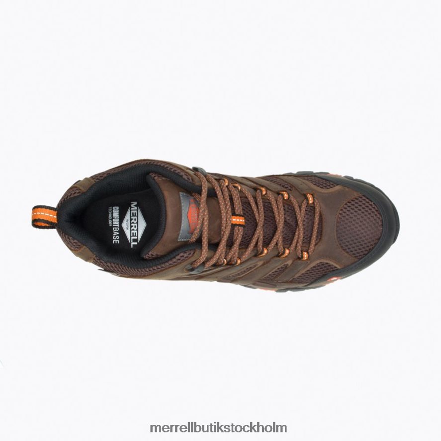 män Merrell lera moab vertex mid vattentät komp tå arbetsstövel skor DP80HP651