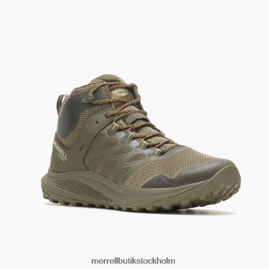 män Merrell oliv nova 3 mid taktisk vattentät stövel skor DP80HP383