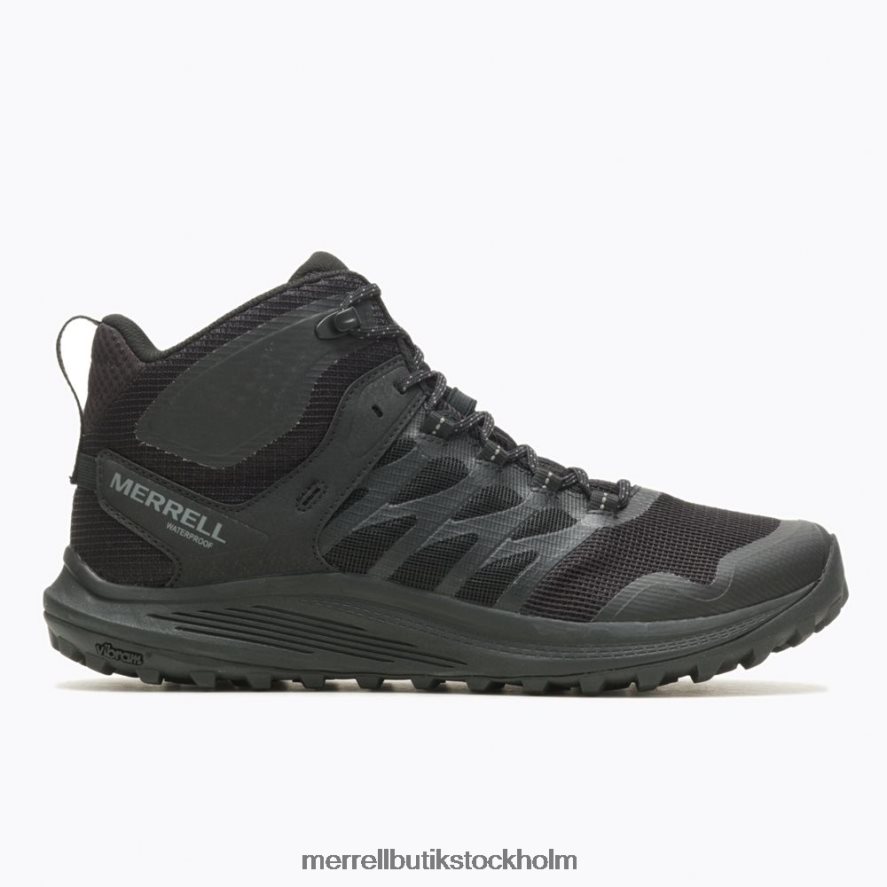 män Merrell svart/kol nova 3 mid taktisk vattentät stövel skor DP80HP381