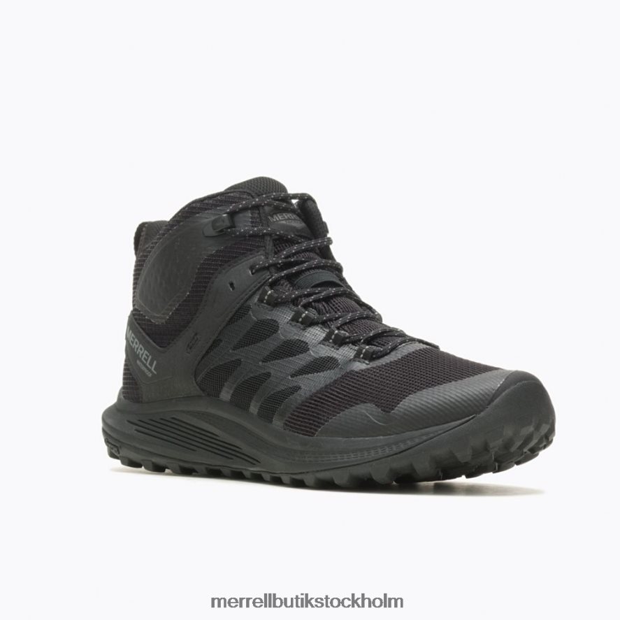 män Merrell svart/kol nova 3 mid taktisk vattentät stövel skor DP80HP381