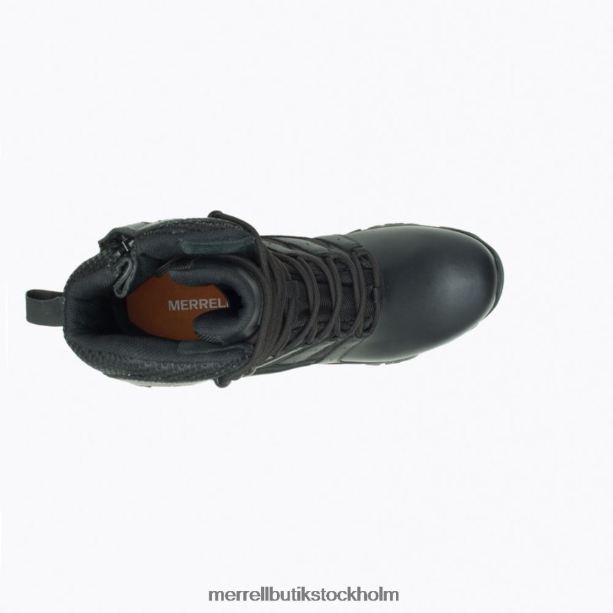män Merrell svart moab 2 8\'\' taktisk respons vattentät stövel bred bredd skor DP80HP731