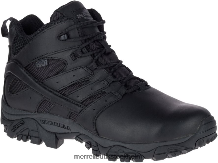 män Merrell svart moab 2 mid taktisk respons vattentät stövel bred bredd skor DP80HP700