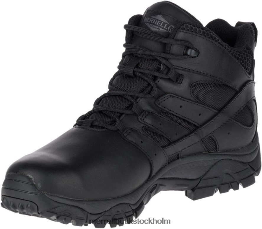 män Merrell svart moab 2 mid taktisk respons vattentät stövel bred bredd skor DP80HP700