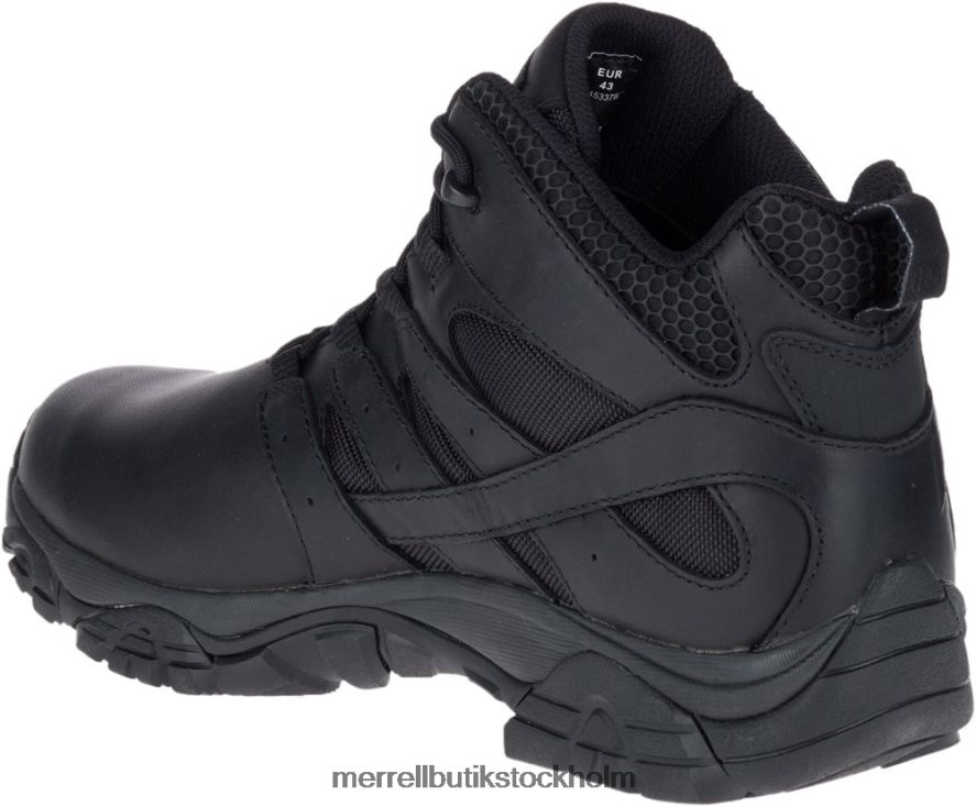 män Merrell svart moab 2 mid taktisk respons vattentät stövel bred bredd skor DP80HP700