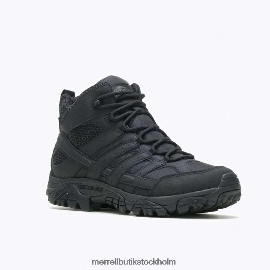 män Merrell svart moab 2 mid taktisk vattentät stövel skor DP80HP136