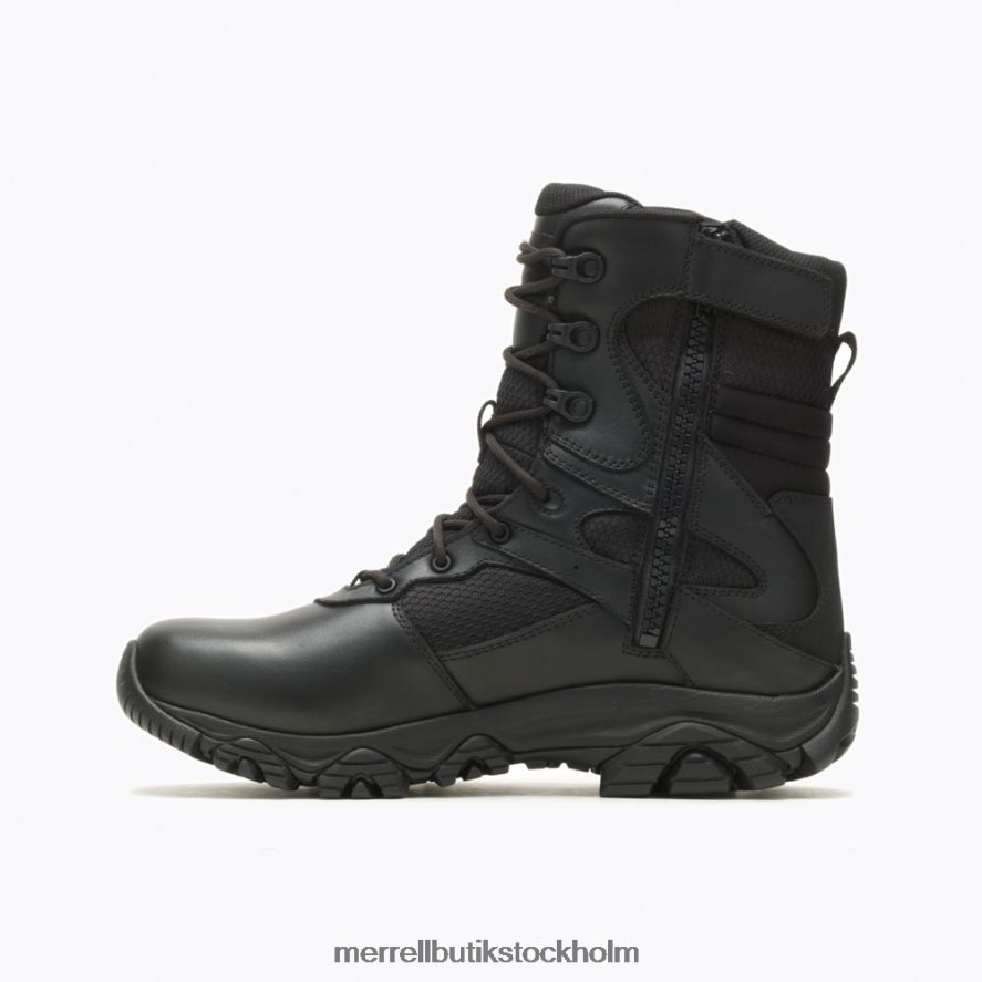 män Merrell svart moab 3 8\'\' taktisk respons vattentät stövel med dragkedja bred bredd skor DP80HP769