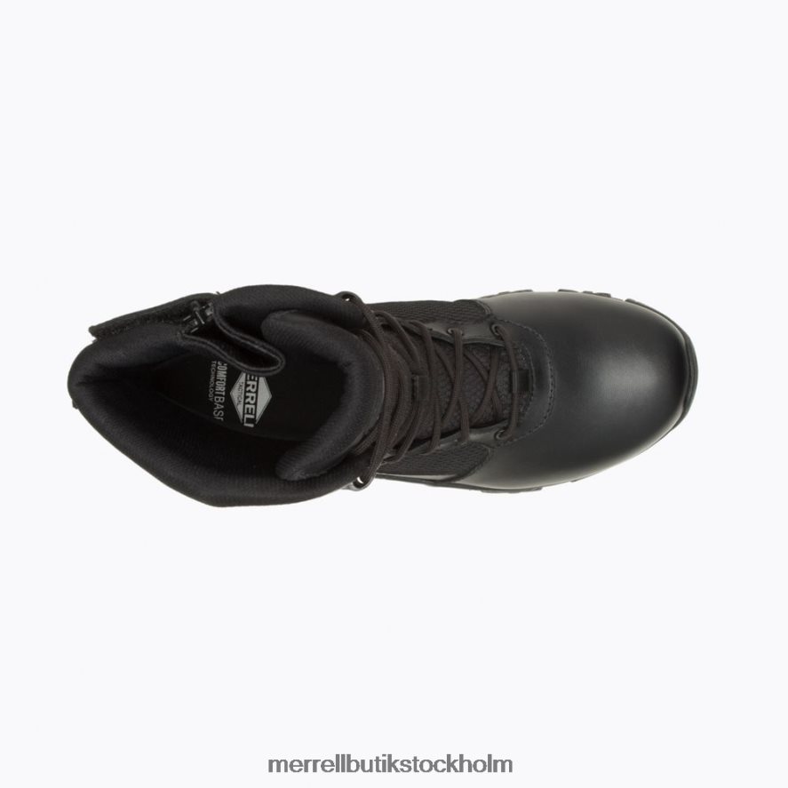 män Merrell svart moab 3 8\'\' taktisk respons vattentät stövel med dragkedja bred bredd skor DP80HP769