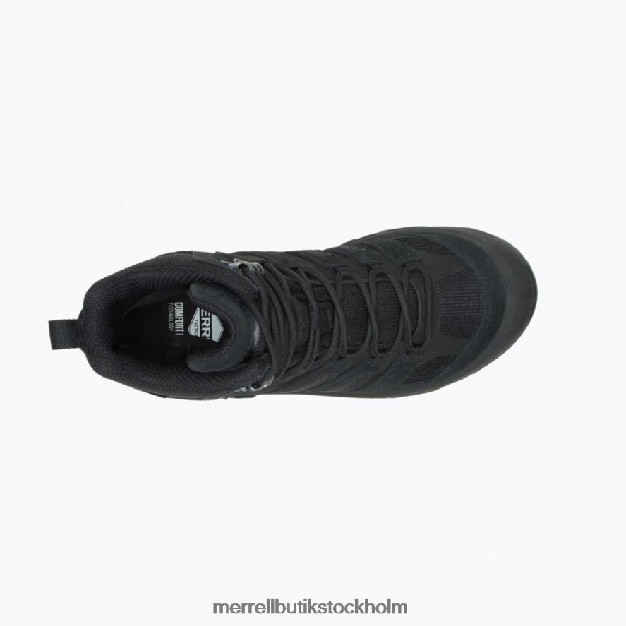 män Merrell svart strongfield taktisk 6\'\' vattentät känga skor DP80HP441