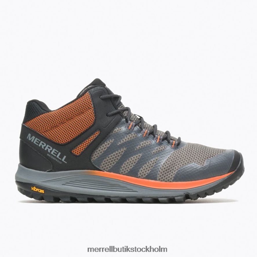 män Merrell träkol nova 2 mid vattentät skor DP80HP207