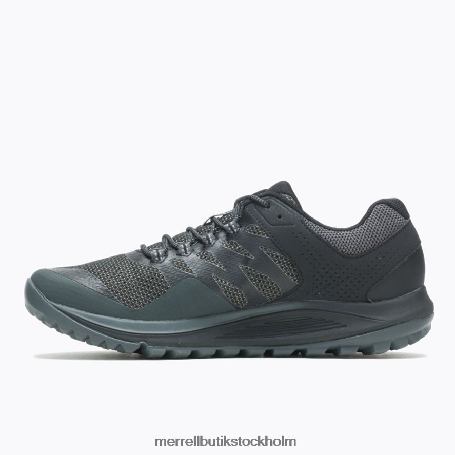 män Merrell Svart sten nova 2 gore-tex skor DP80HP201